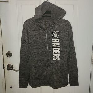 Oakland Raiders Hoodie Sweatshirt Women's Large